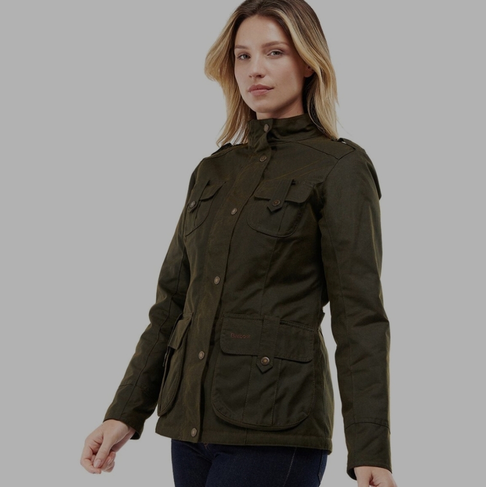 Barbour Women's Winter Defense Wax Jacket